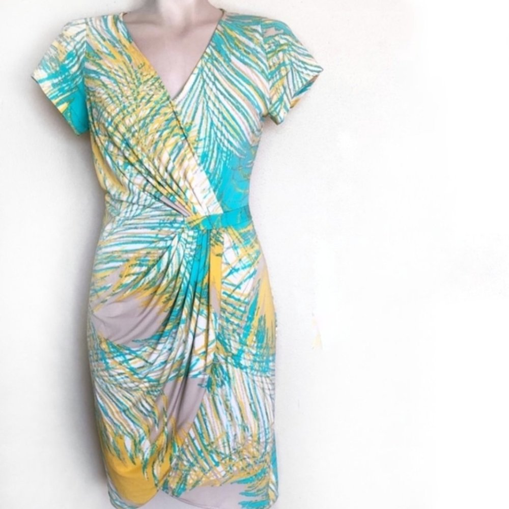 Nurture Faux Wrap Dress Medium